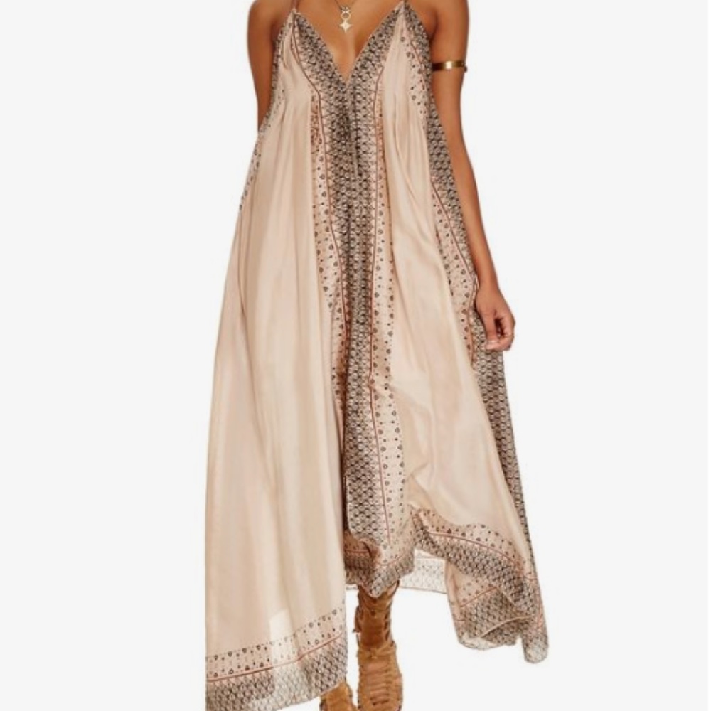 Free People Handkerchief Maxi Dress Size XS/SM